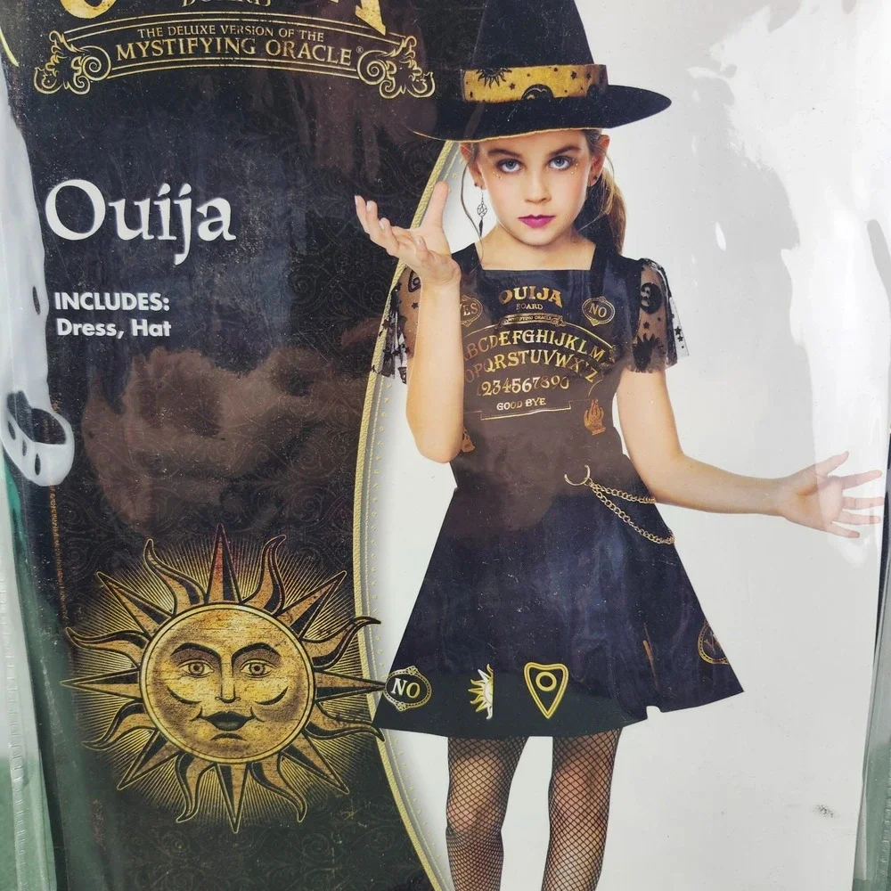 Spirit Halloween Costume Ouija‎ child Medium Dress Hat